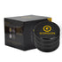 Gordon 4 Lay Aluminum Alloy Herb Grinder, Black 63 mm Smoker Grinder, Easy Clean Herb Grinders